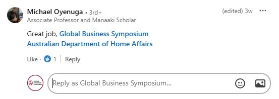 Michael Oyenuga  LinkedIn Post